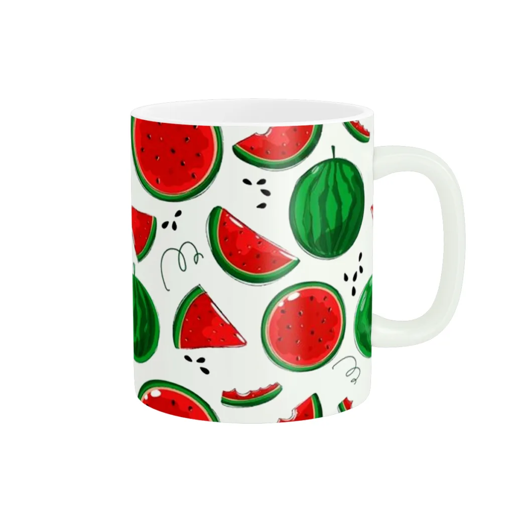 ماگ طرح هندوانه ایی یلدا کد M364