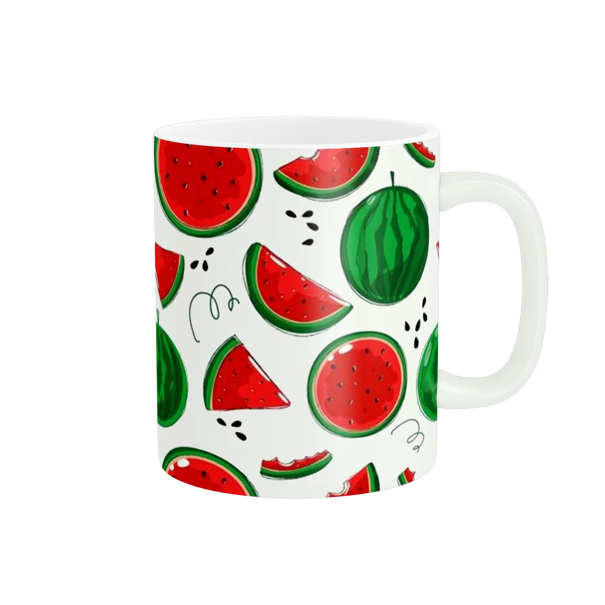 ماگ طرح هندوانه ایی یلدا کد M364