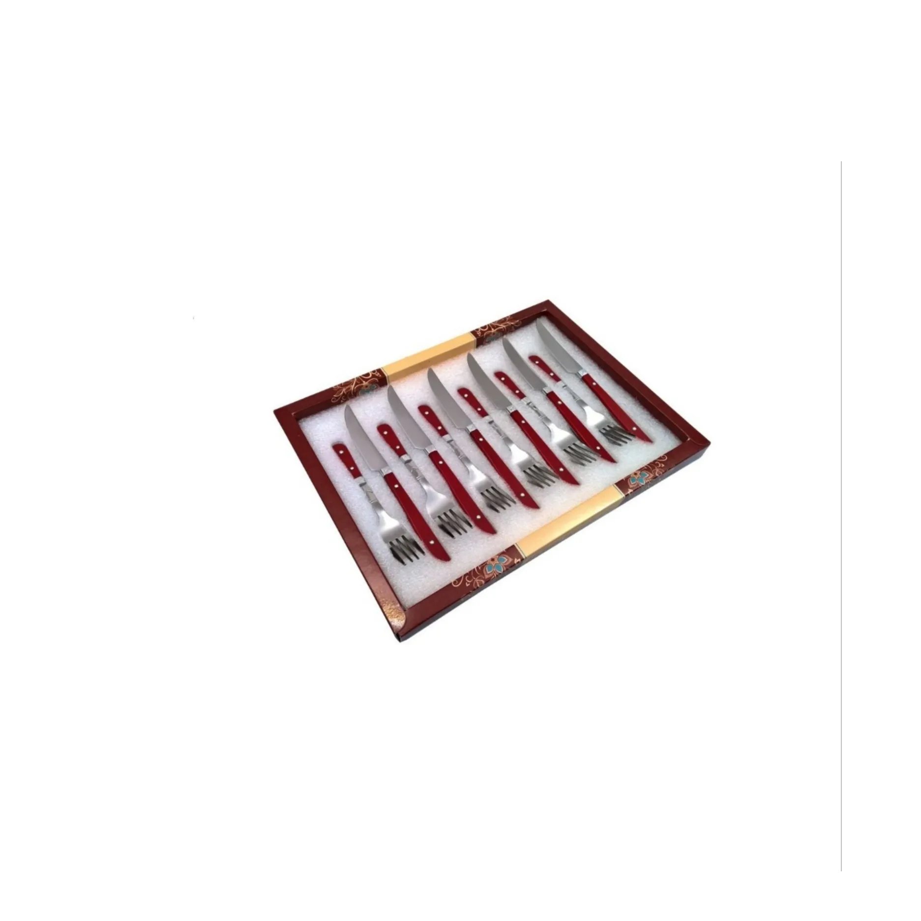 ست کارد و چنگال 12 پارچه اصیل زنجان کد 01