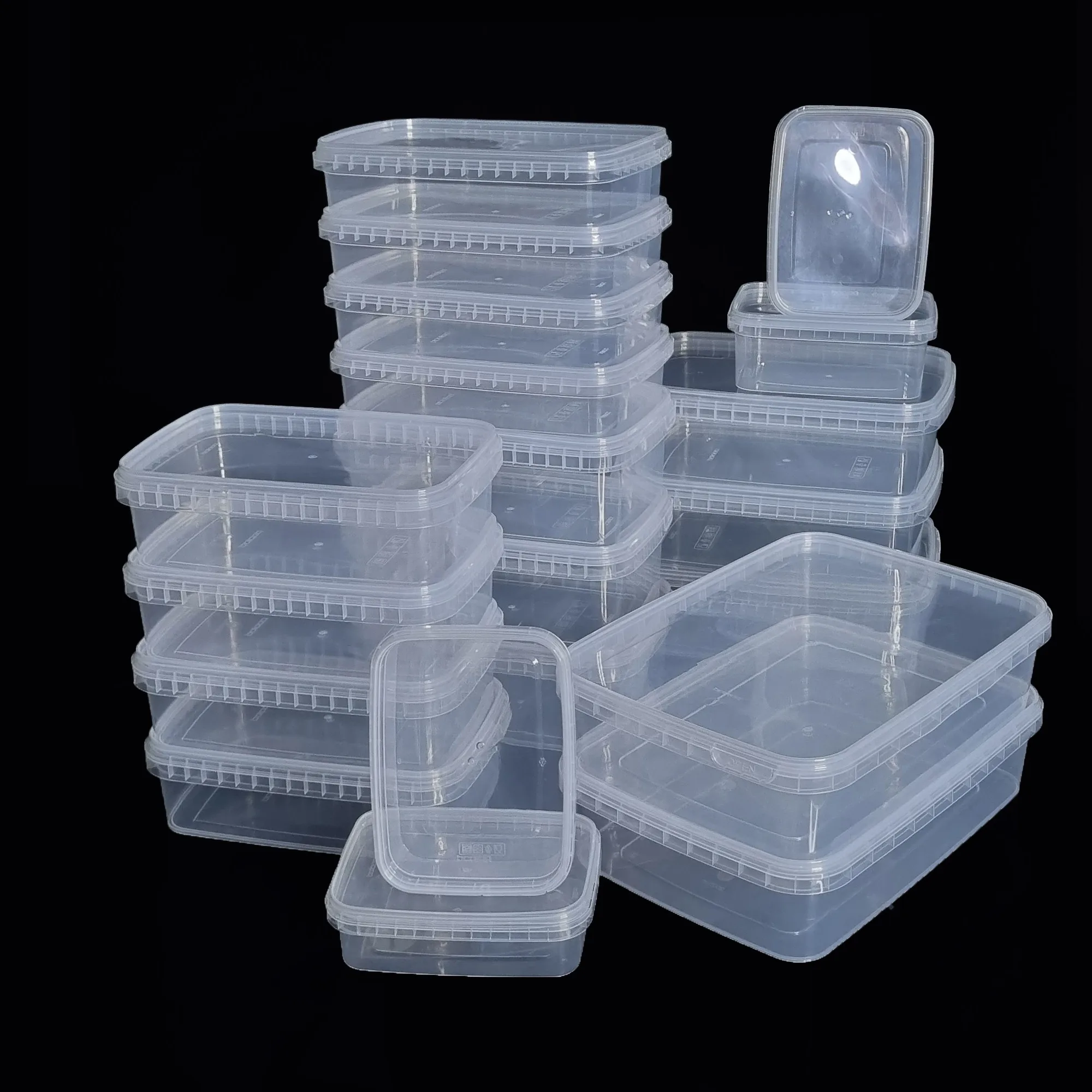 ظرف نگهدارنده پولاد پویش مدل فریزری و ماکروویوی کد 201 مجموعه 20 عددی