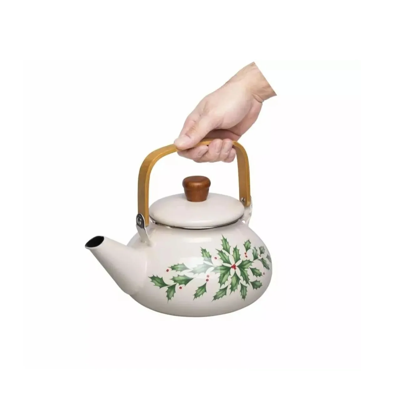 کتری مدل دسته چوبی