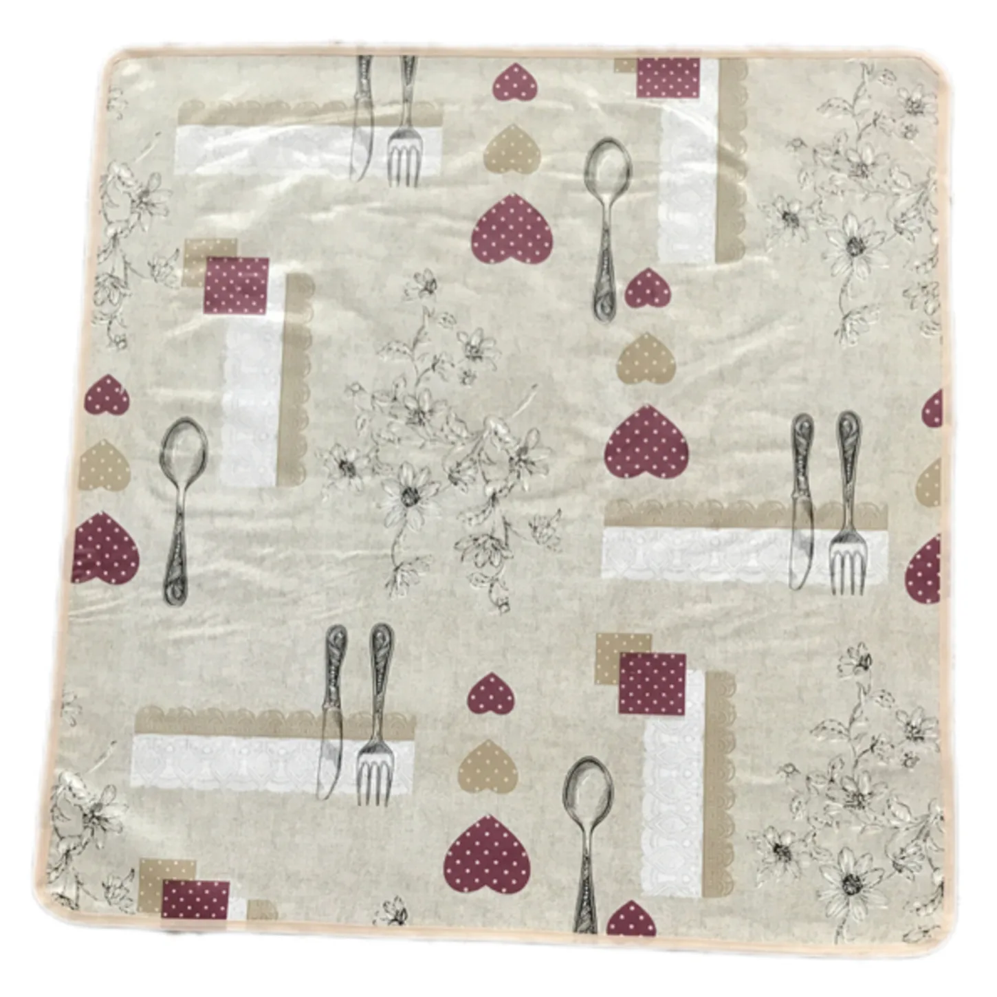 سفره 6 نفره مدل ماژستیک طرح 2 رو کد 08