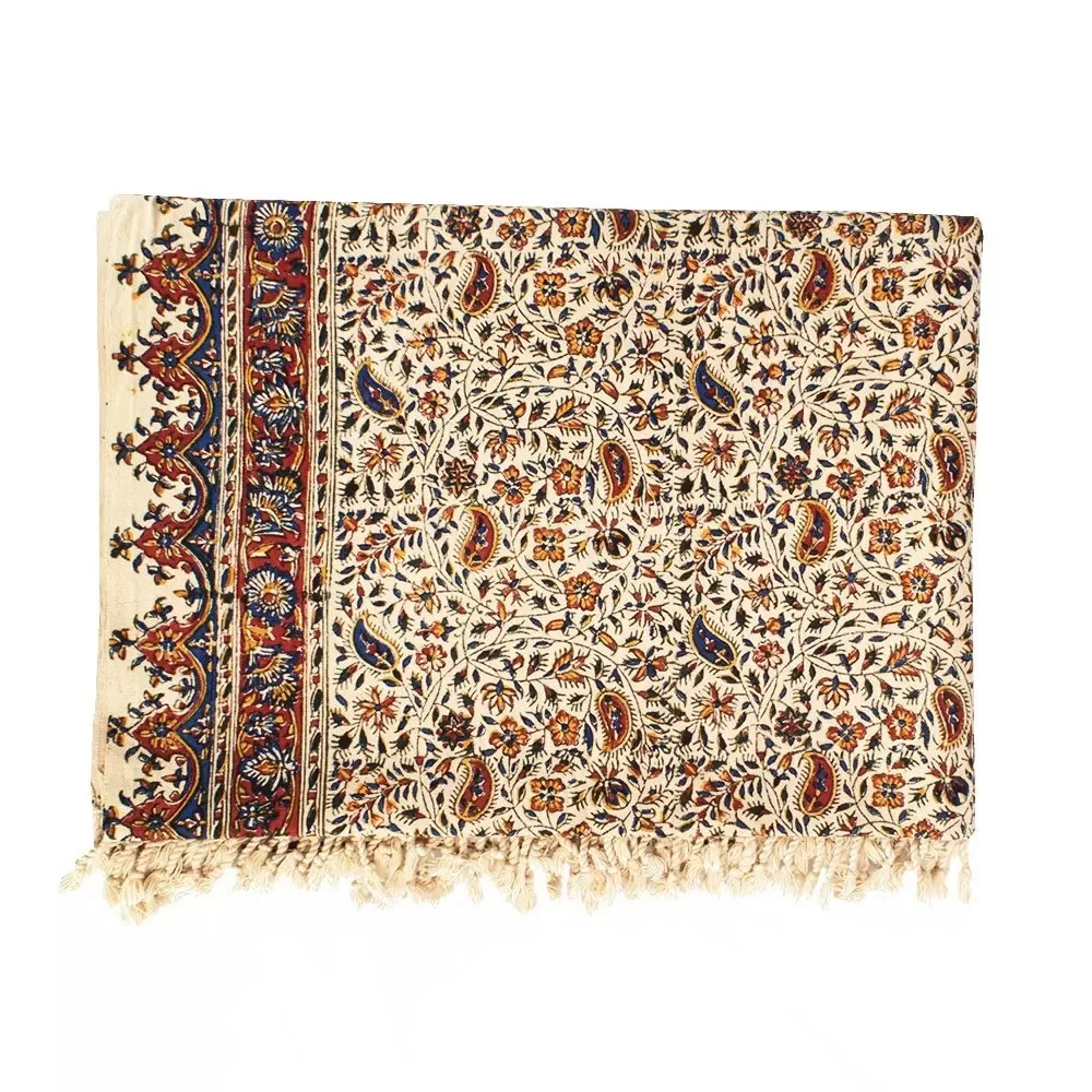 سفره 6 نفره مدل قلمکار زابلیان طرح بته سنتی کد R150