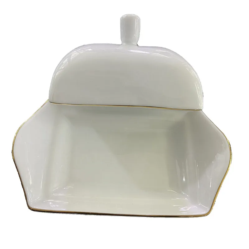 ست کره خوری شرکت صنایع چینی تقدیس مدل لب طلا