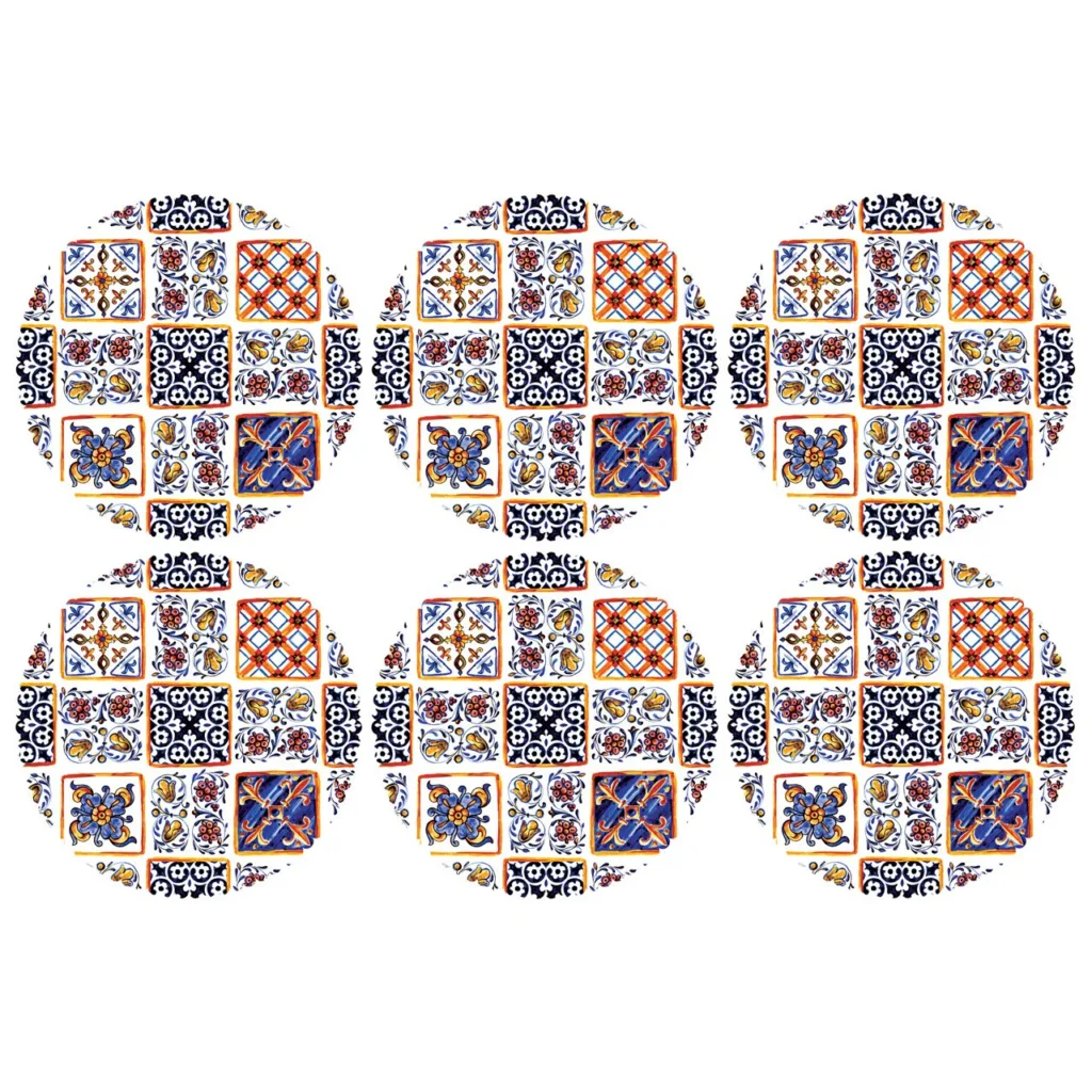 زیر بشقابی کد U2-42080 ست 6 عددی