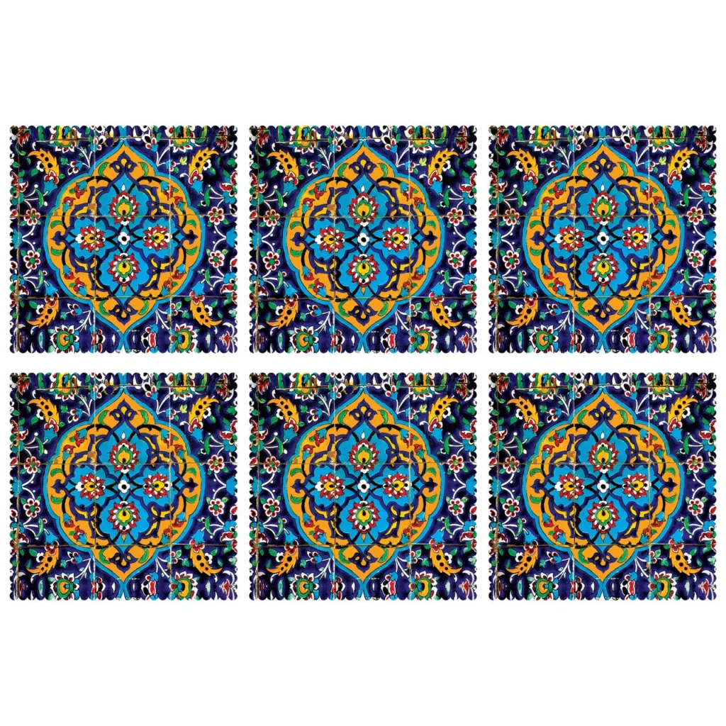 زیر بشقابی کد U1-42016 بسته 6 عددی