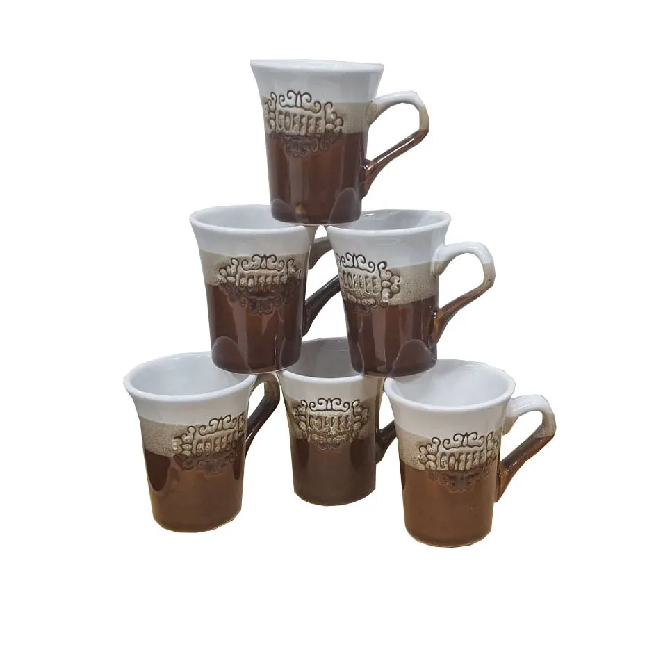 ماگ مدل COFFEE مجموعه 6 عددی