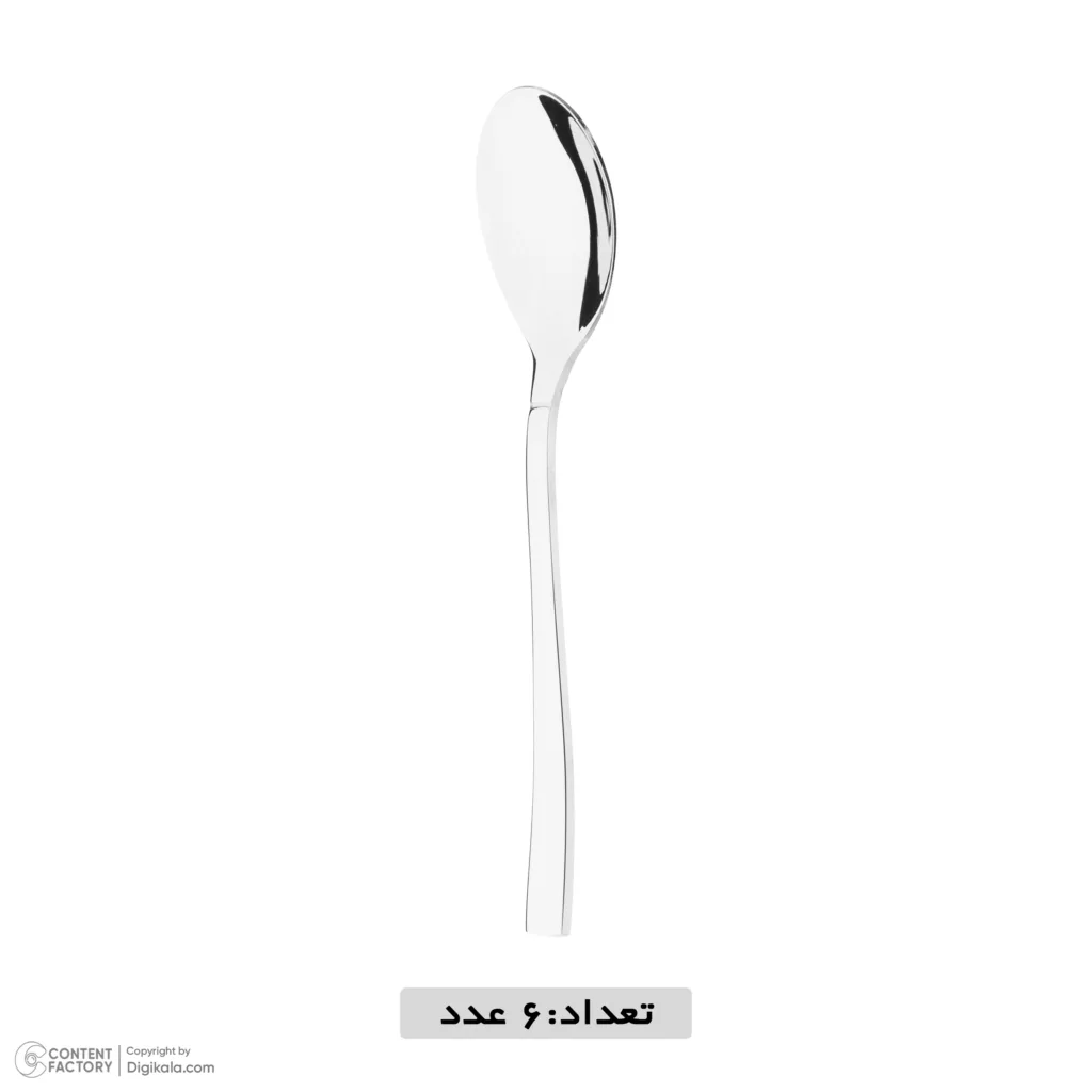 قاشق چای خوری نایس بیوتی مدل فلورانس بسته 6 عددی