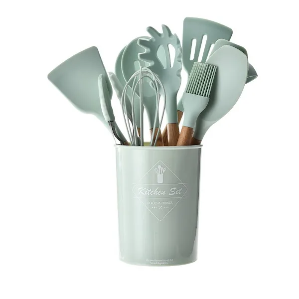 سرویس کفگیر و ملاقه 12 پارچه مدل  KITCHEN SET