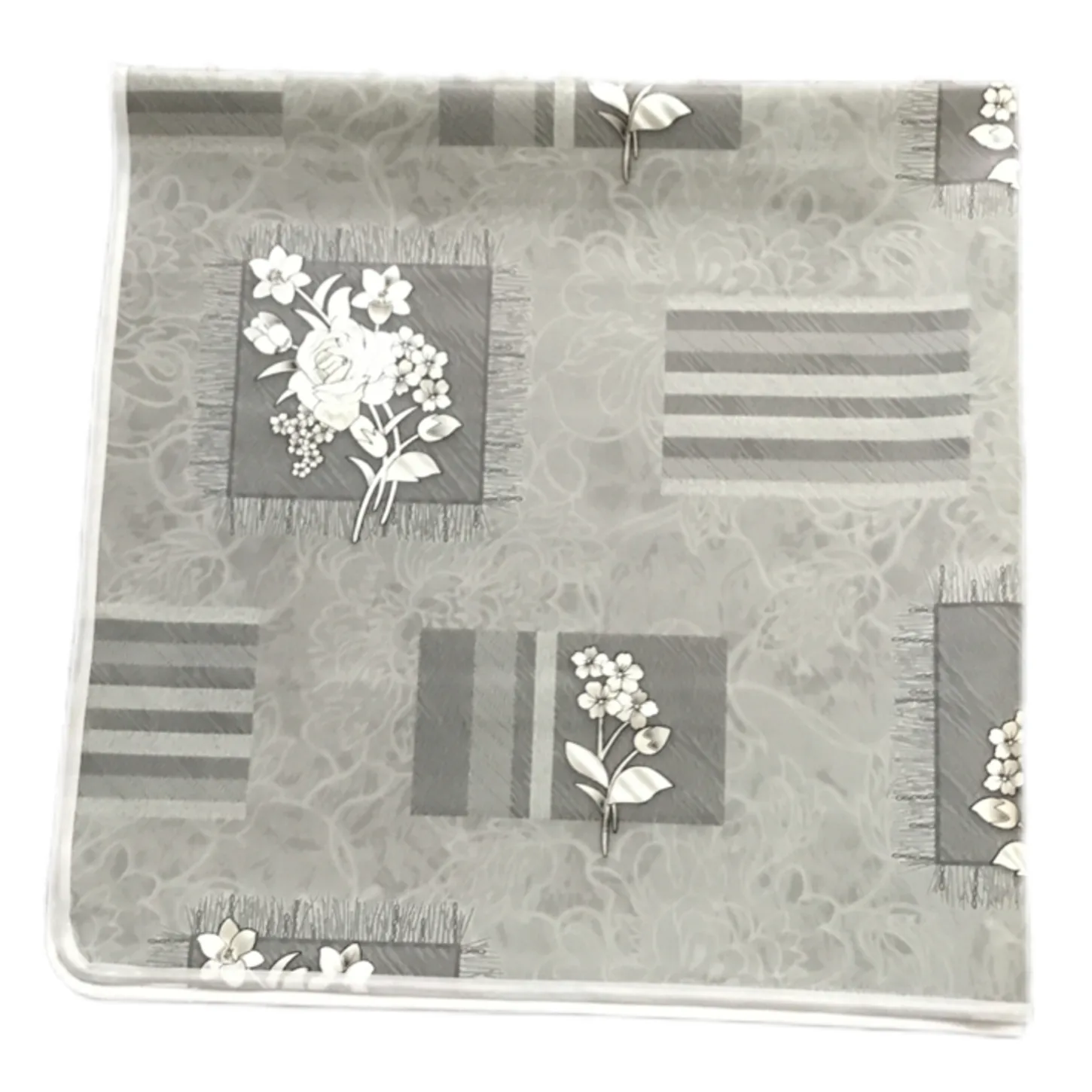 سفره 4 نفره مدل لایت طرح پشت نخی سایز 100×100 سانتی متر کد 05