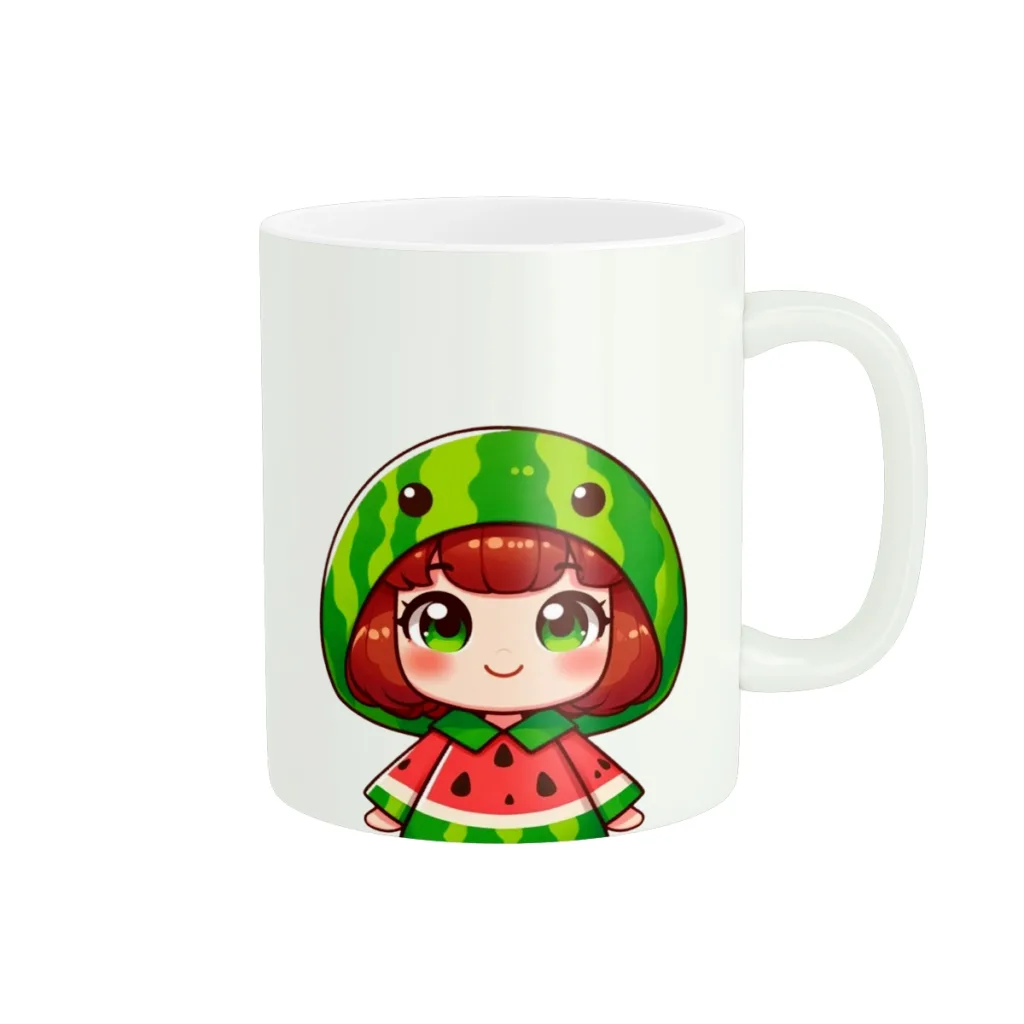 ماگ طرح دختر هندوانه ای یلدا کد y-120