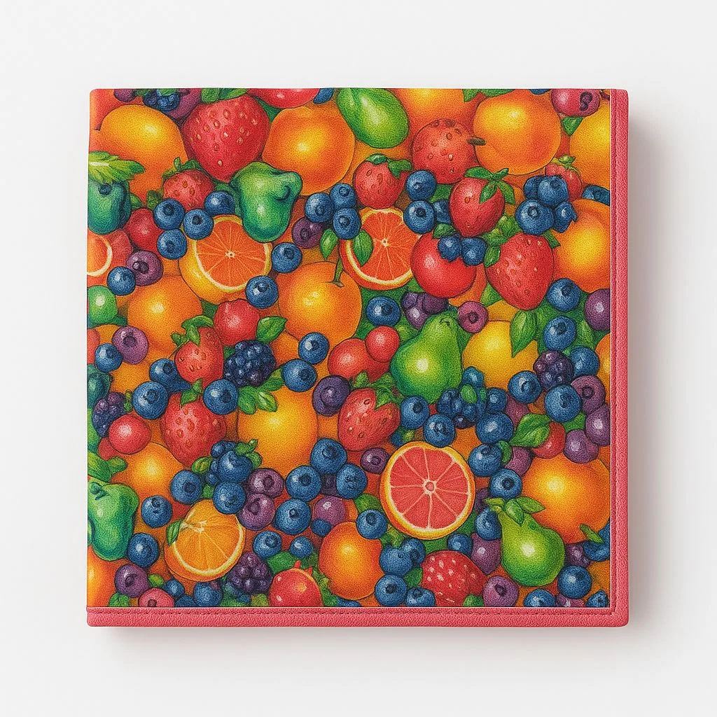 سفره 4 نفره مدل پارچه ای میوه 2 سایز 100*75 سانتی متر