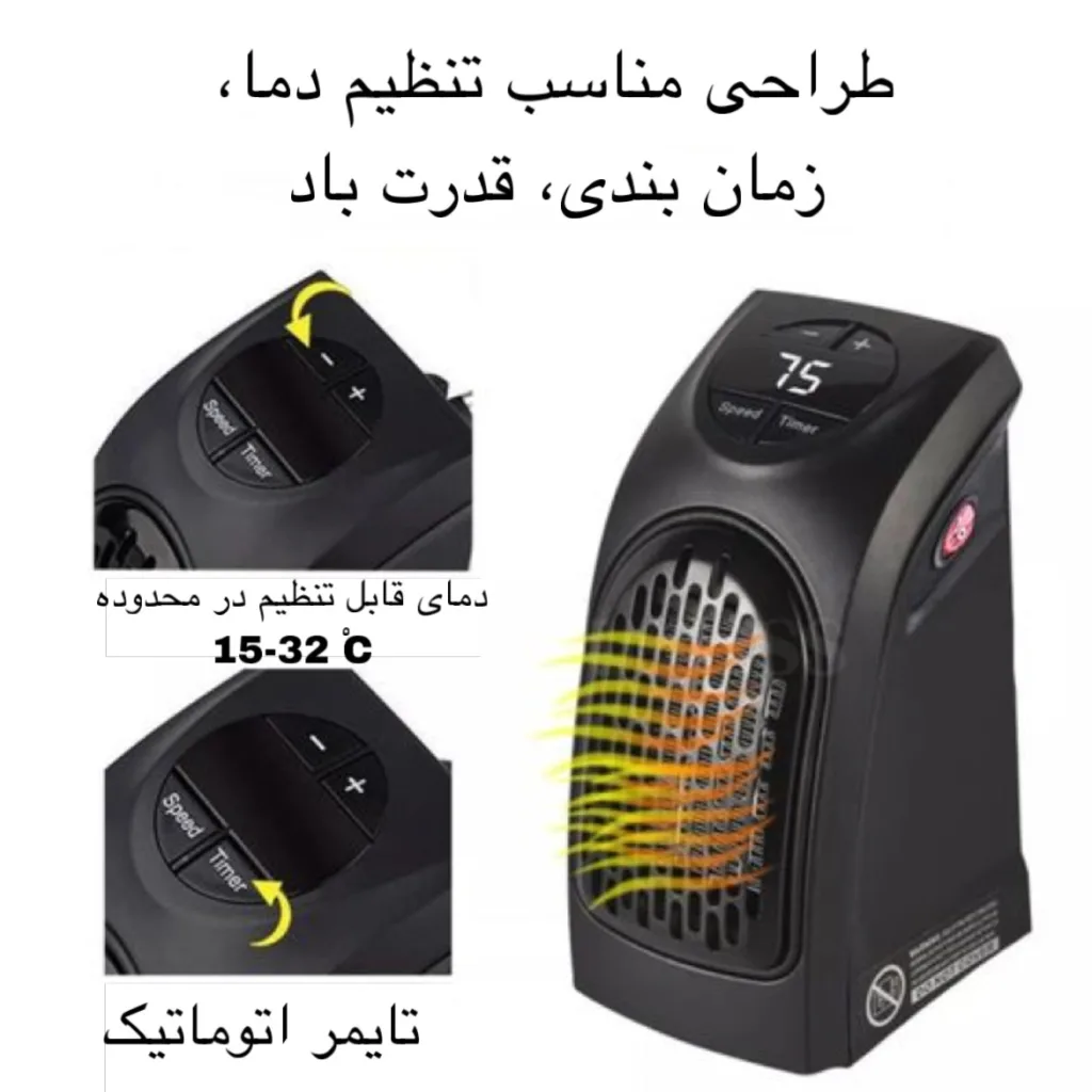 هیتر طرح دیواری مدل NFJ-03