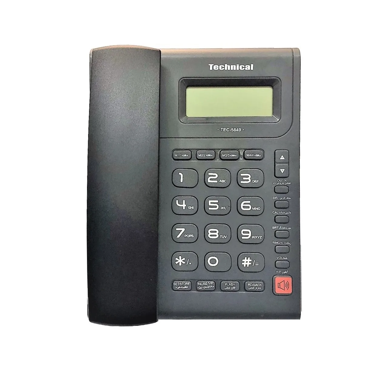 تلفن تکنیکال مدل TEC-5849 تلفن تکنیکال مدل TEC-5849