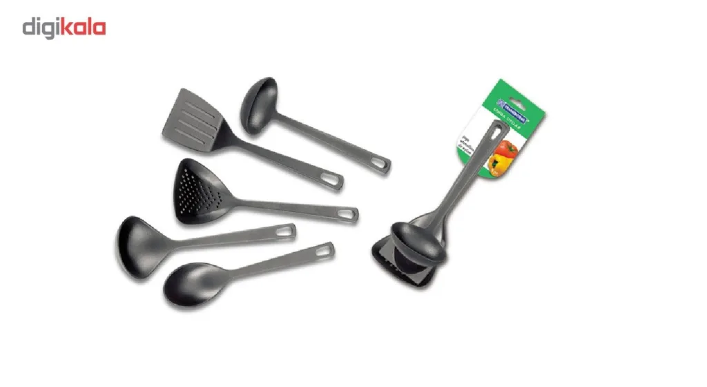 ست کفگیر و ملاقه ترامونتینا 5 پارچه مدل T3