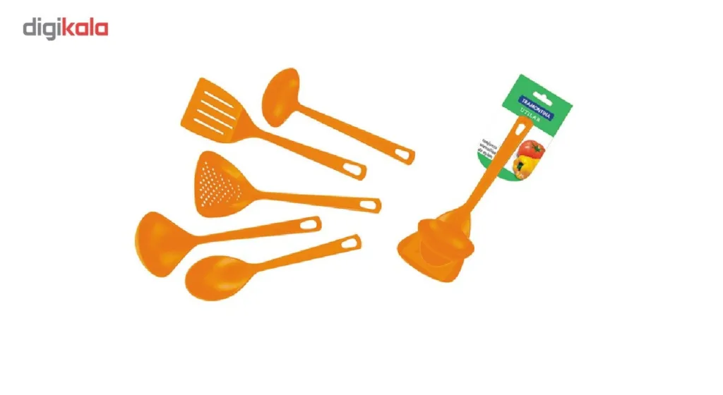 ست کفگیر و ملاقه ترامونتینا 5 پارچه مدل T3