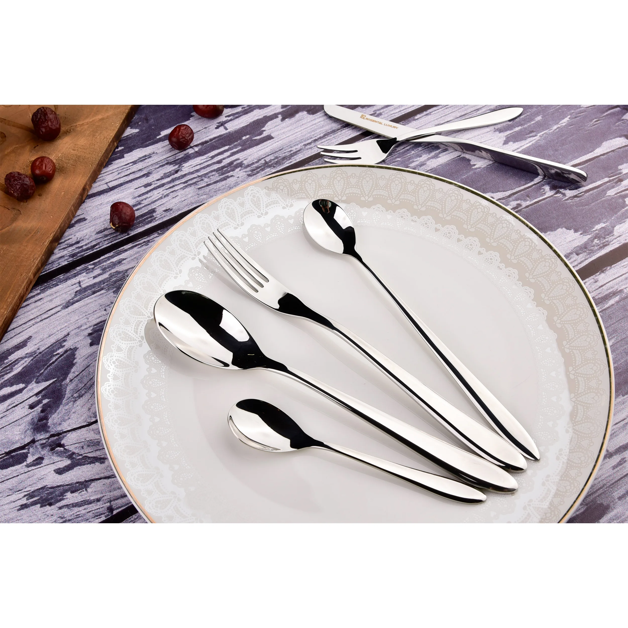 سرویس قاشق و چنگال 39 پارچه رزنتال کد 2224