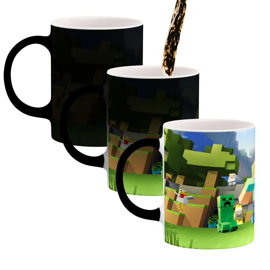 ماگ حرارتی کاکتی طرح ماینکرافت minecraft مدل mgh41374