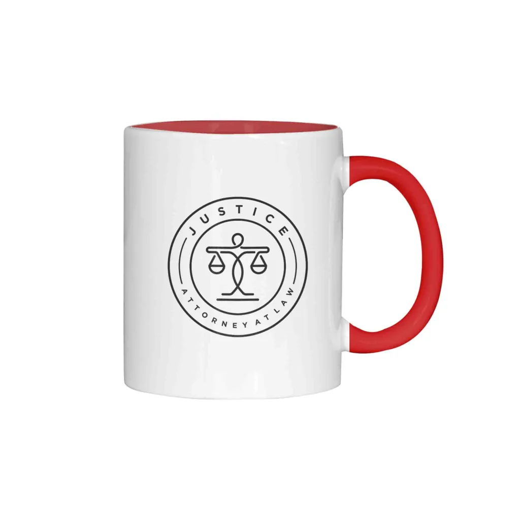 ماگ ژالینو طرح حقوق و وکالت کد 001