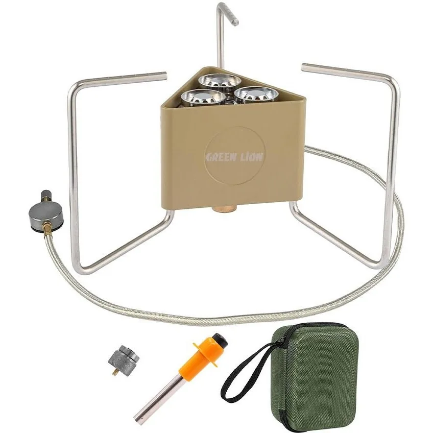 اجاق سفری گرین لاین مدل Foldable Camping 3 burner
