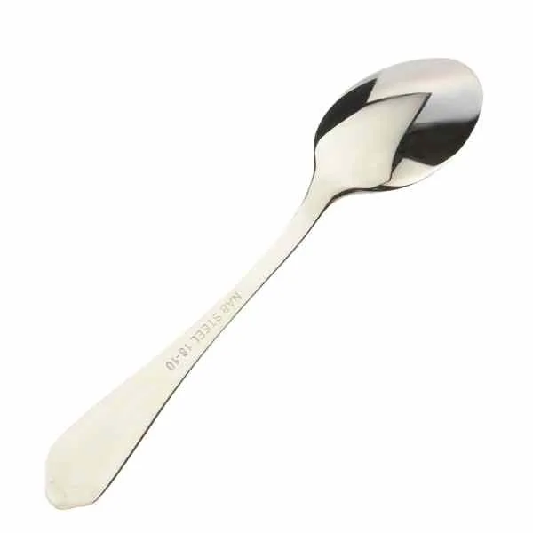 قاشق چای خوری ناب استیل مدل برلین بسته 6 عددی