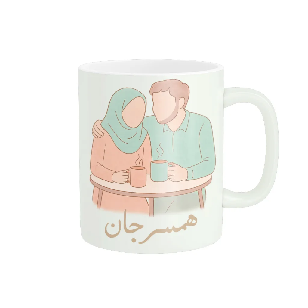 ماگ پادآفرین مدل همسر 1176