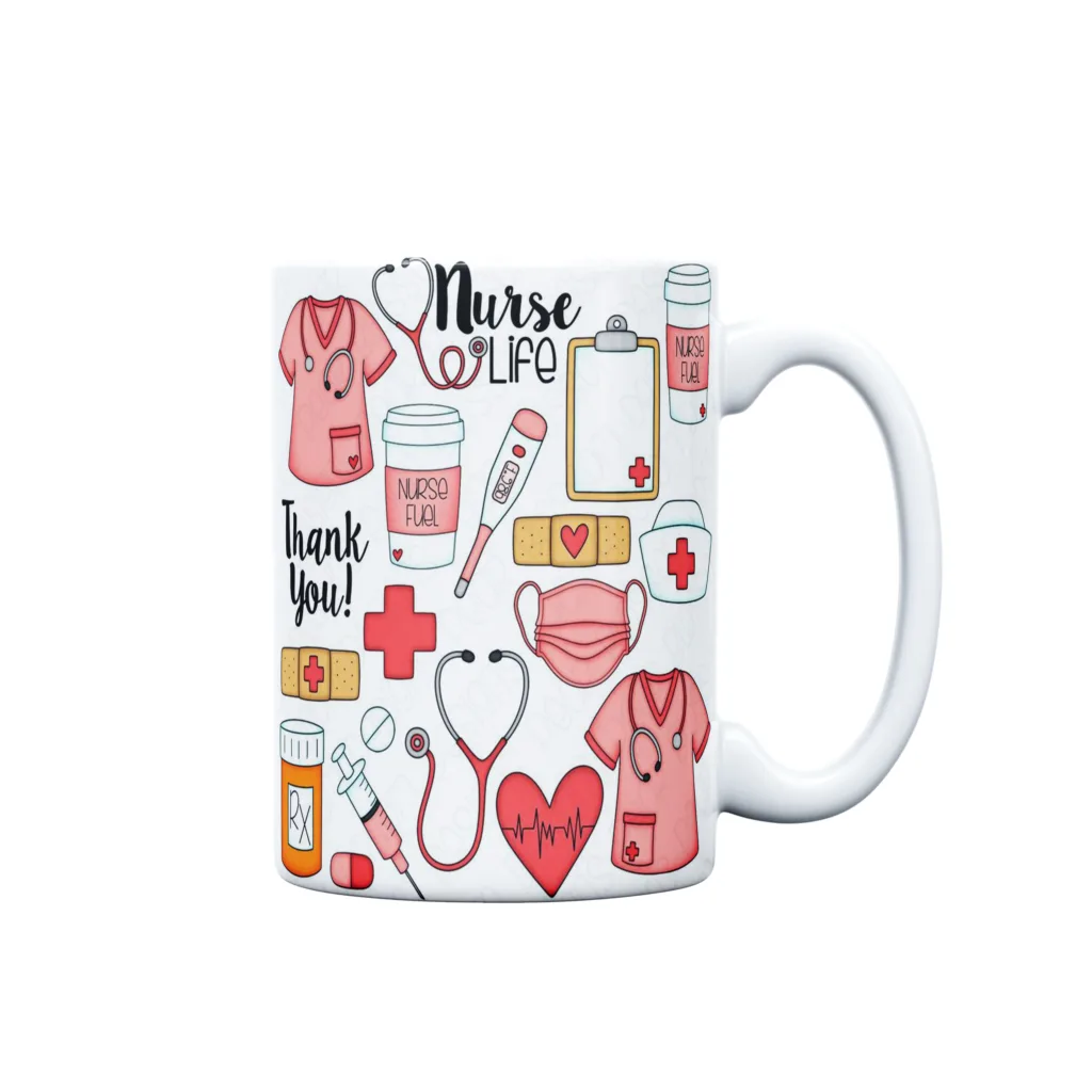 ماگ مدل مشاغل طرح پرستار کد 213