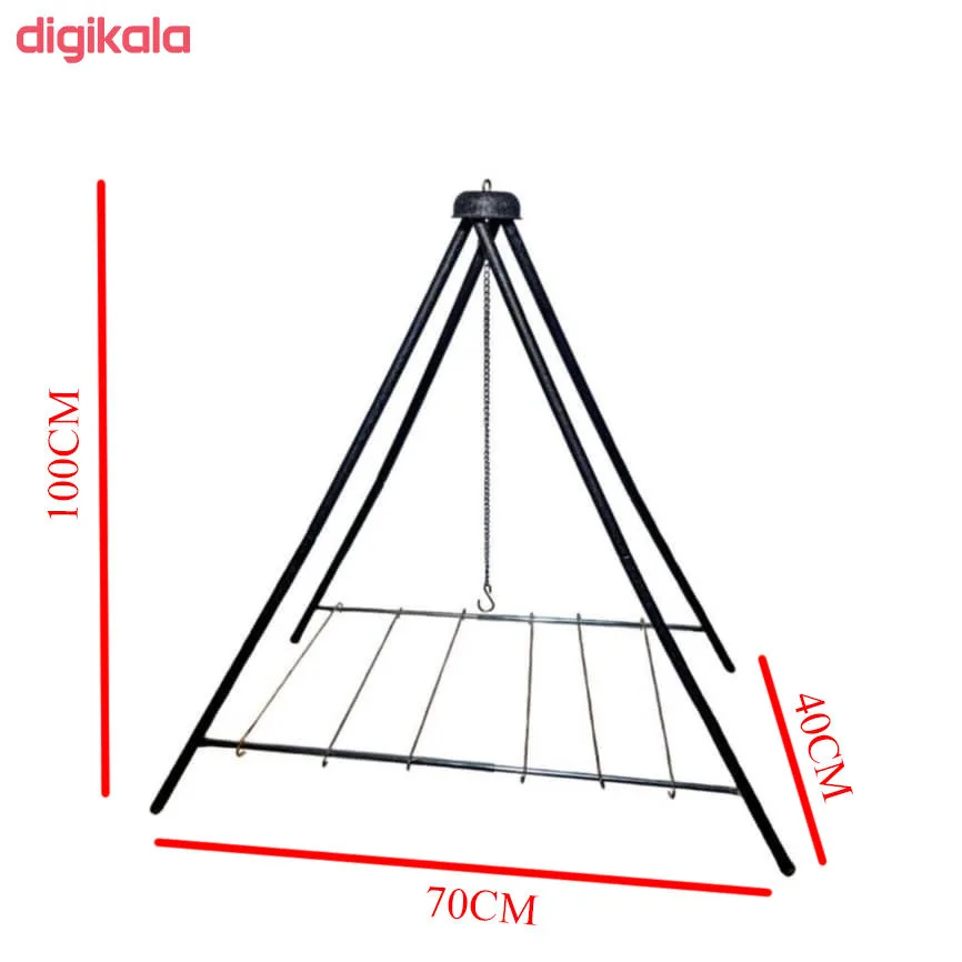 استند و ساج سفری کوهمان مدل 4POD GRANITE