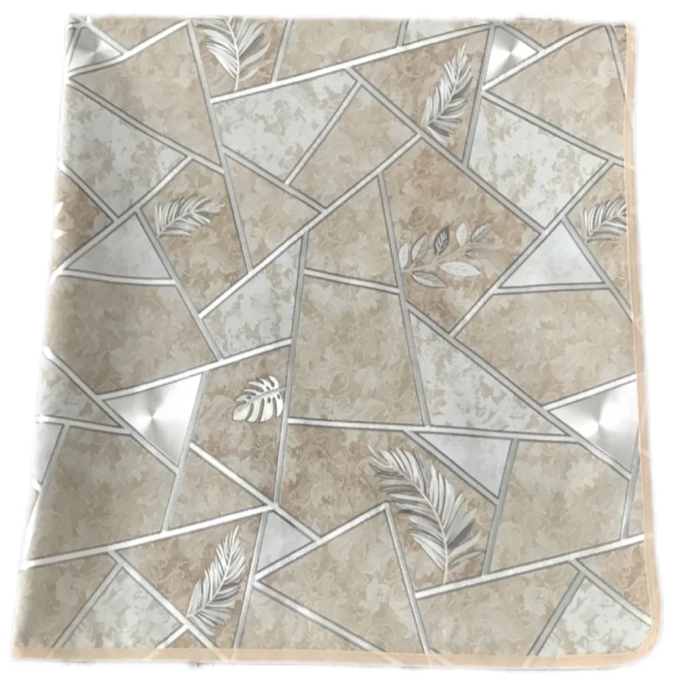 سفره 4 نفره مدل آیسو طرح پشت پارچه سایز 100×100 سانتی متر کد 06