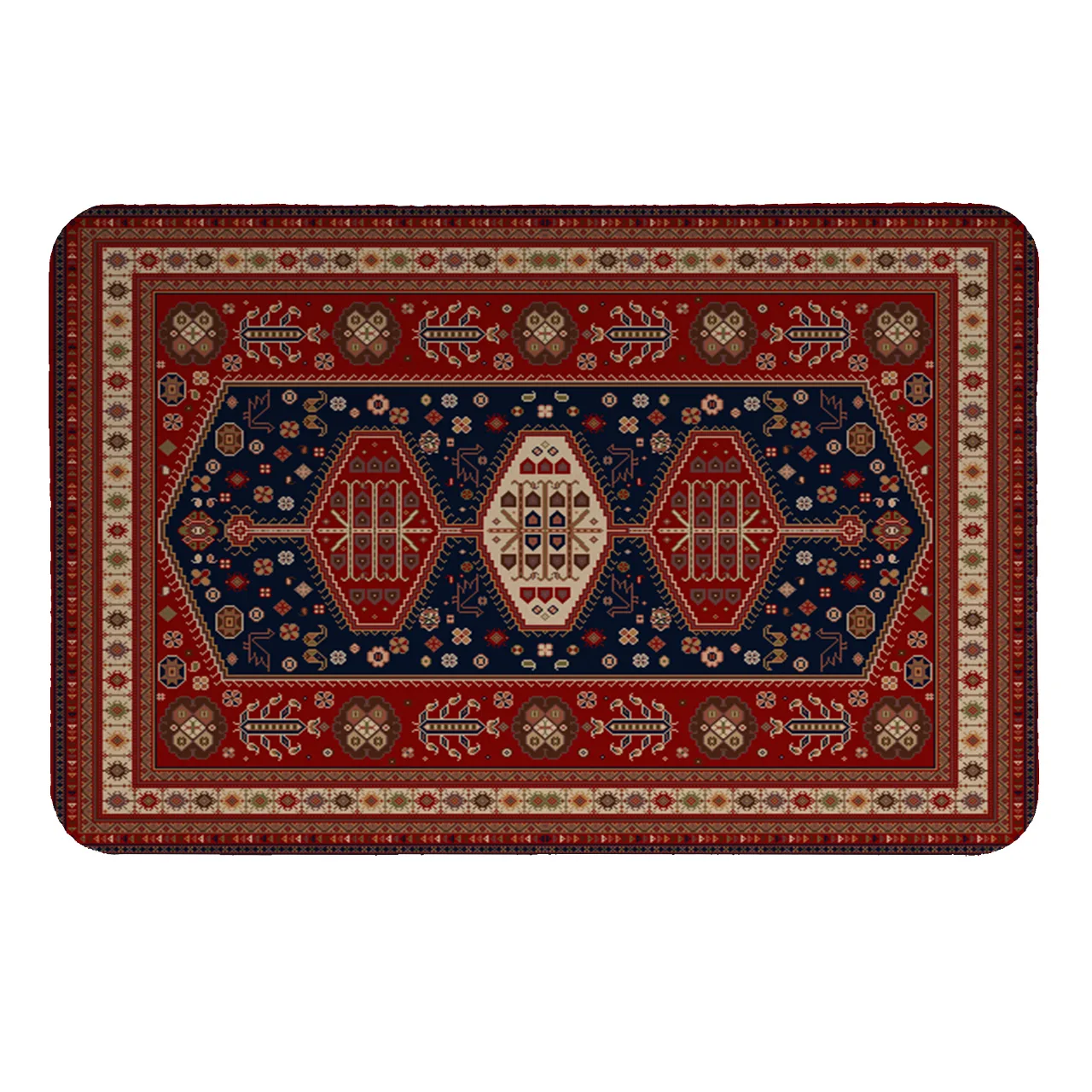 پادری طرح فرش کد 1031 سایز 80 × 50 سانتی متر پادری طرح فرش کد 1031 سایز 80 × 50 سانتی متر