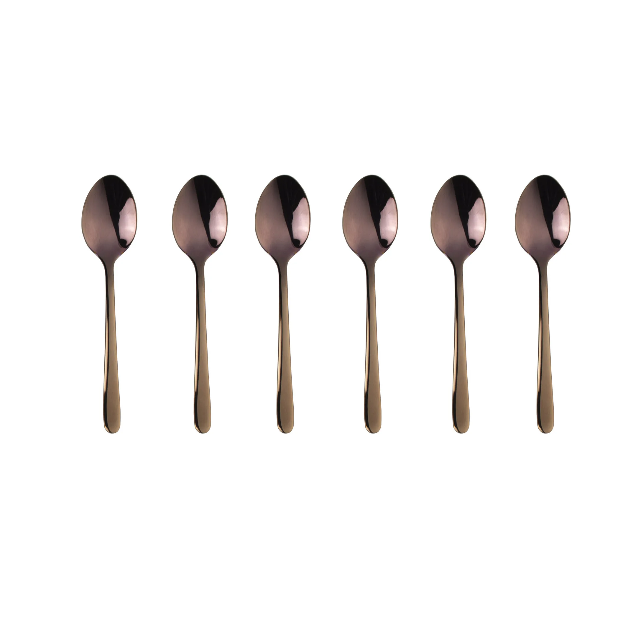 قاشق چای خوری مدل شیکاگو بسته 6 عددی