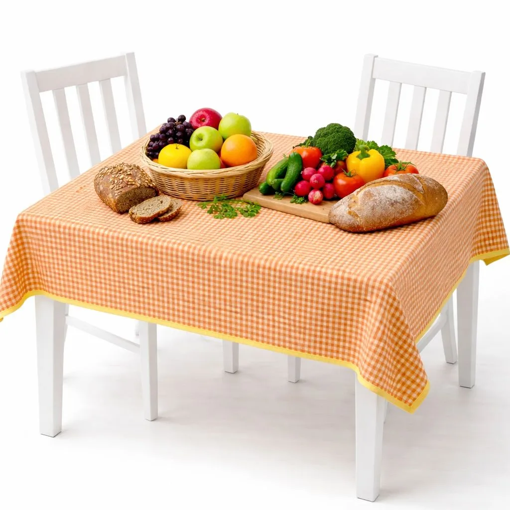 سفره 4 نفره مدل نارنج 987 سایز 90* 70 سانتی‌متر