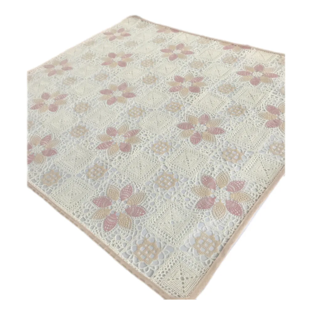سفره 2 نفره مدل رویال طرح گیپور کد 06 سایز 70×70 سانتی متر