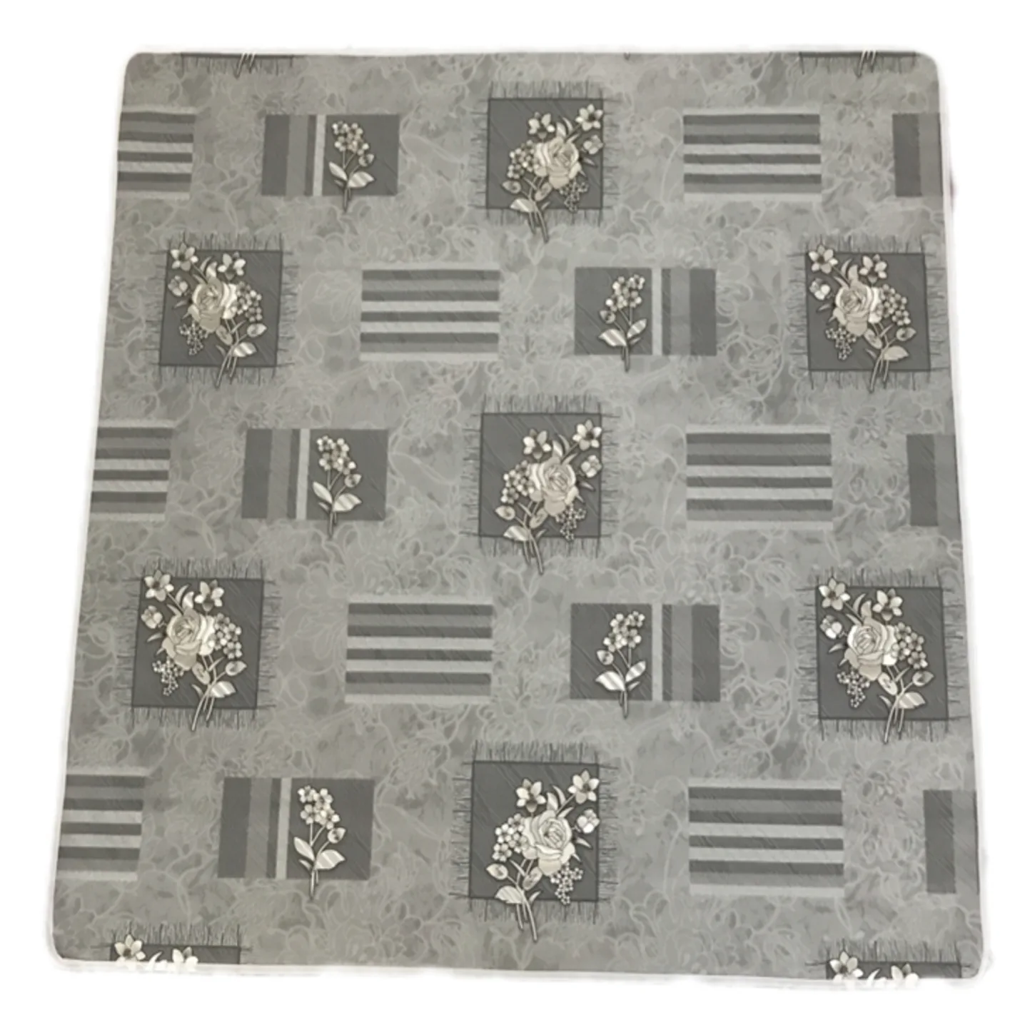 سفره 4 نفره مدل لایت طرح پشت نخی سایز 100×100 سانتی متر کد 05