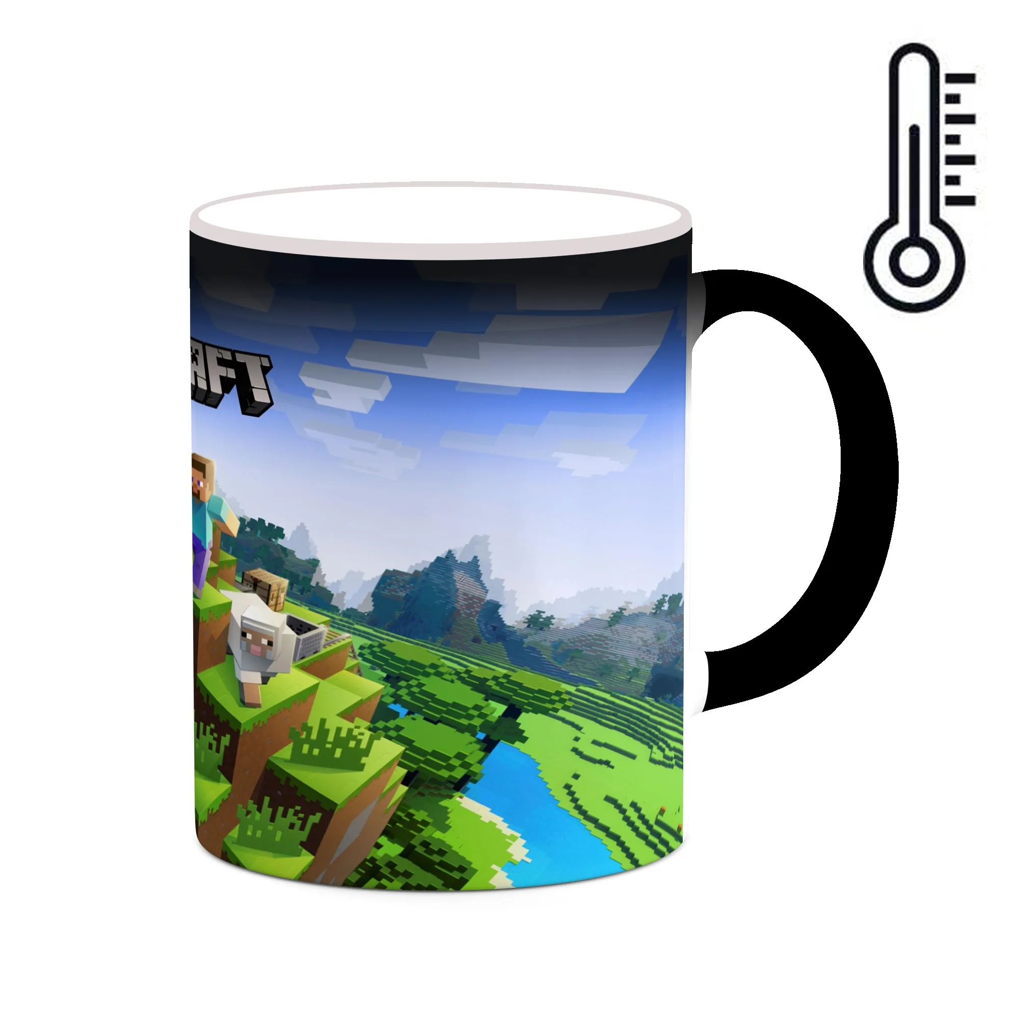 ماگ حرارتی کاکتی طرح ماینکرافت minecraft مدل mgh41607