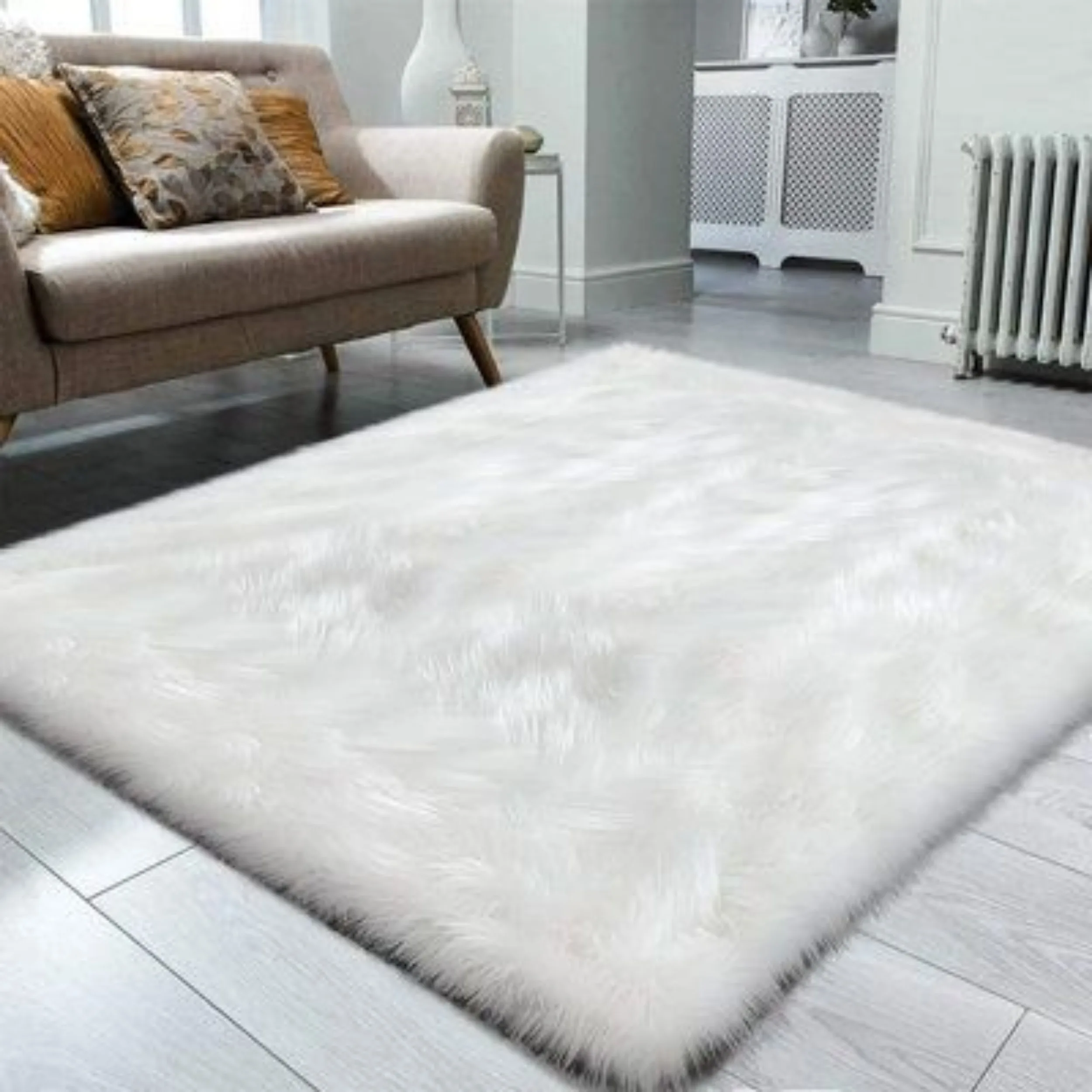 پادری هیراد مدل خز سایز 137×90 سانتی متر