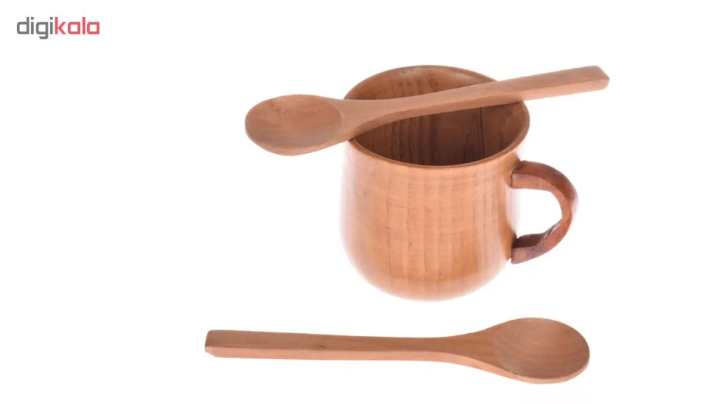 قاشق مدل Wooden بسته 2 عددی