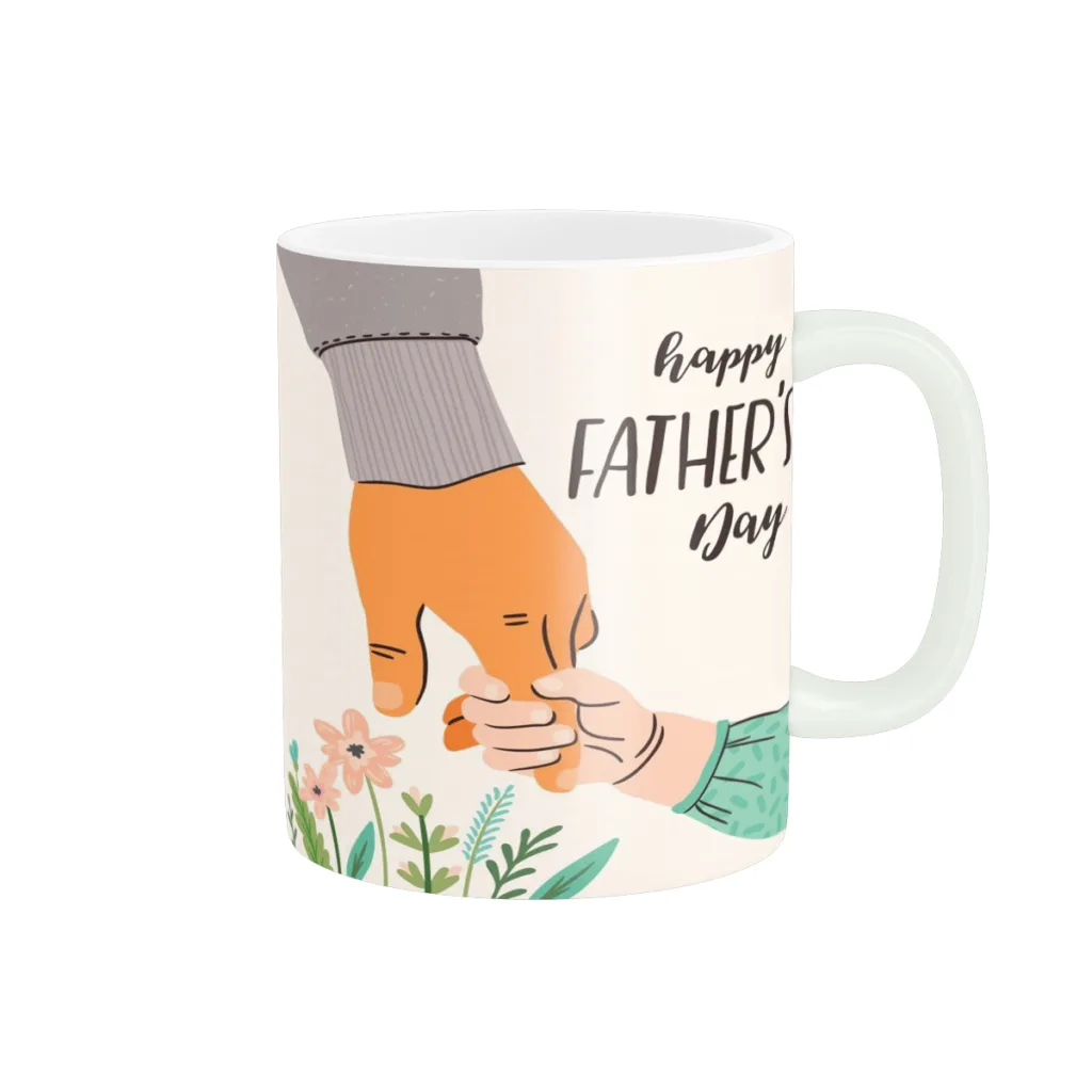 ماگ پادآفرین مدل روز پدر روز مرد طرح روز پدر مبارک کد p3143