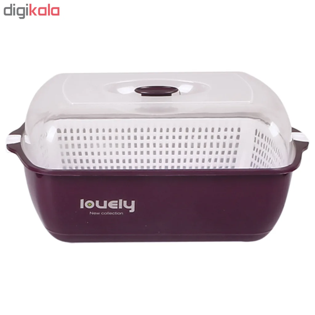 ظرف نگهدارنده میوه و سبزی لاولی مدل 102 کد A609