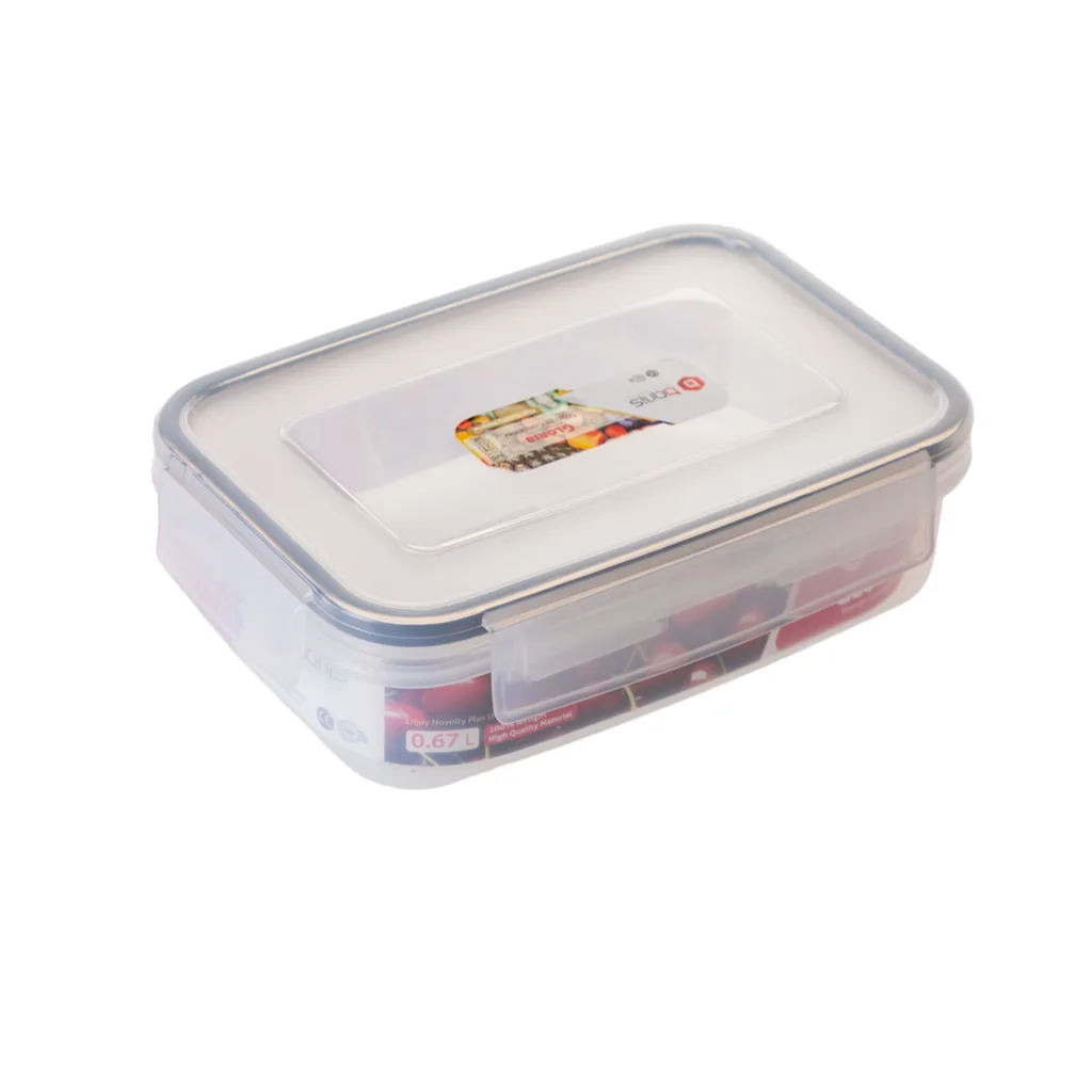 ظرف نگهداره بانیس مدل چهارقفل کد 0.67L