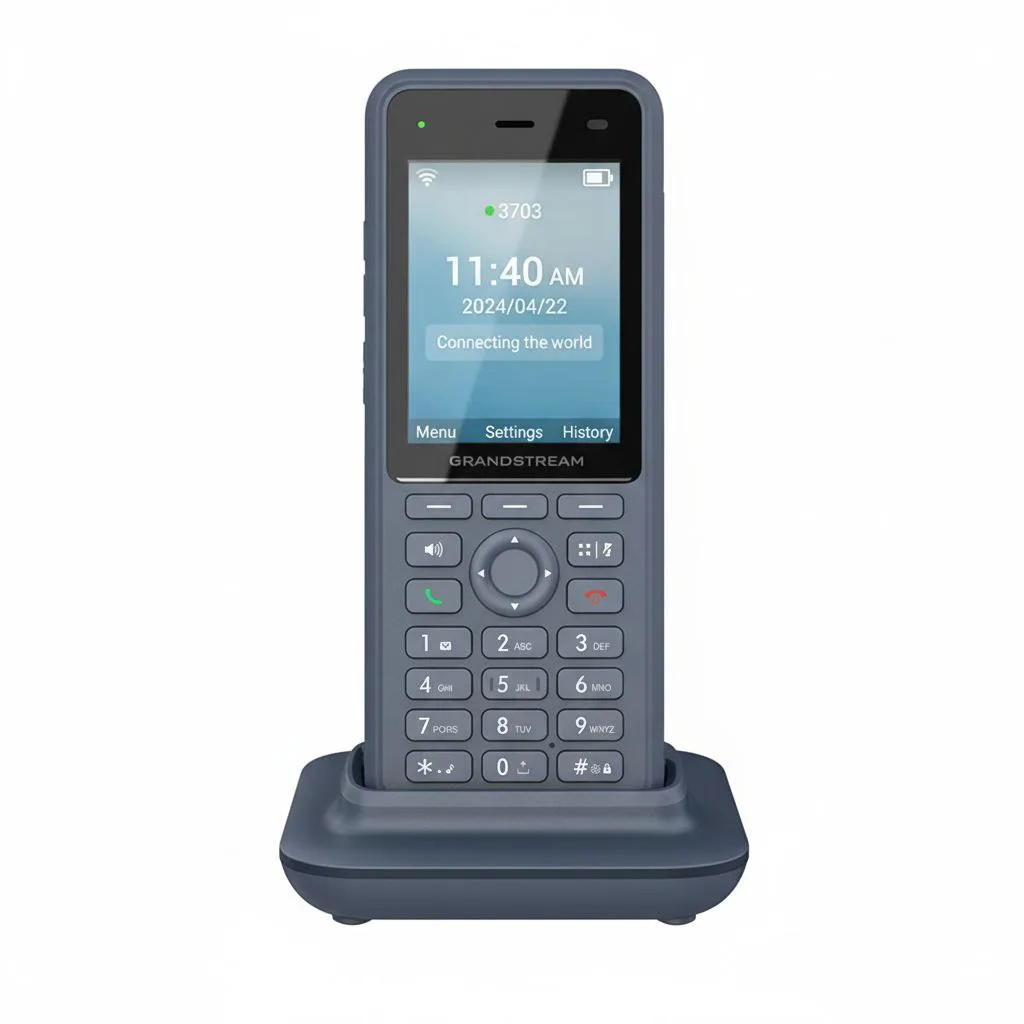 تلفن بی سیم تحت شبکه گرنداستریم مدل WP836 تلفن بی سیم تحت شبکه گرنداستریم مدل WP836