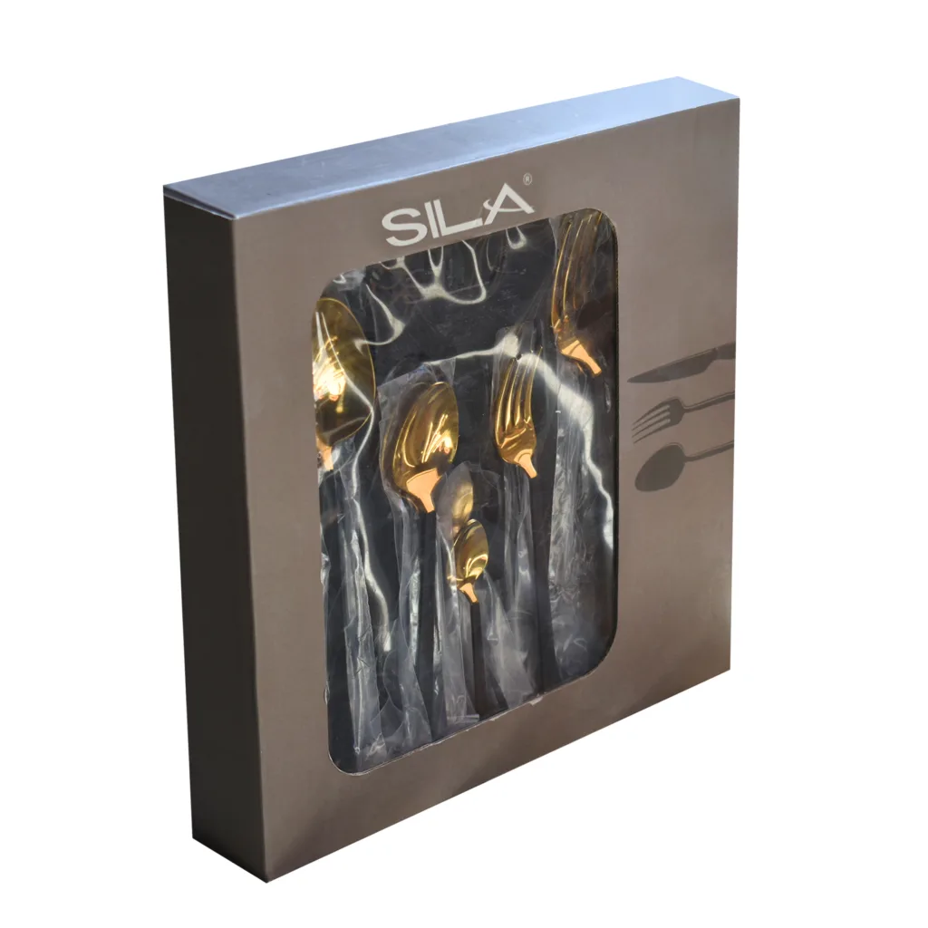 سرویس قاشق و چنگال 30 پارچه سیلا مدل Elit