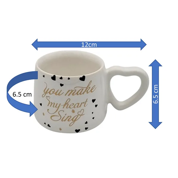 ماگ مدل قلبی کد 17123xheart