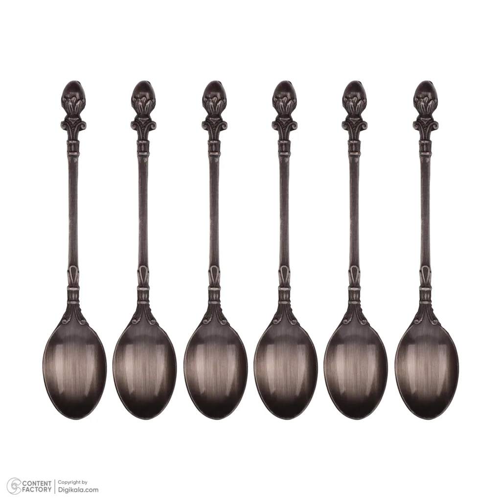 قاشق چای خوری مدل 001 بسته 6 عددی