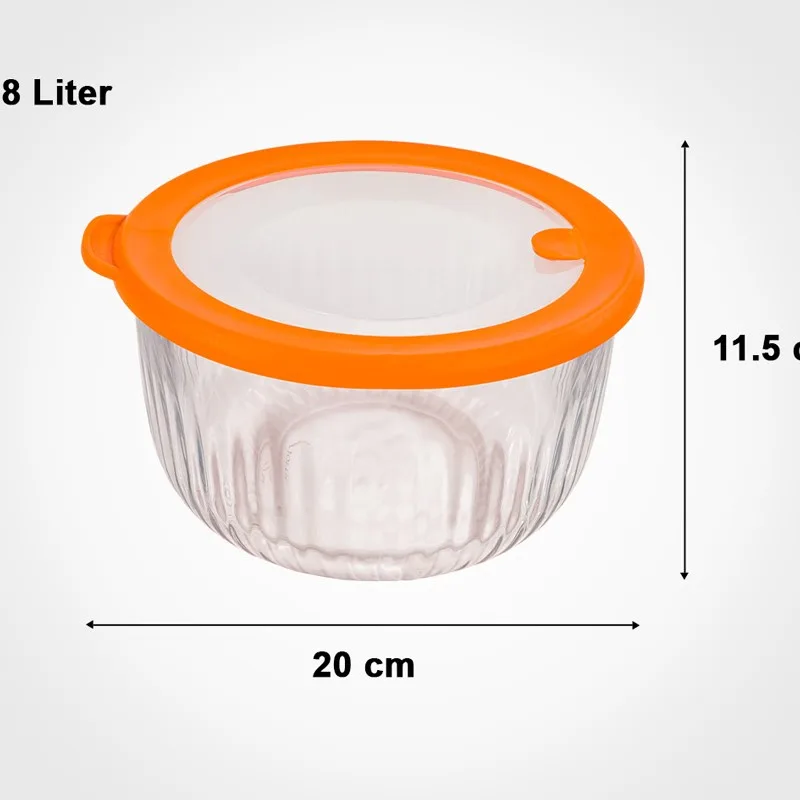 ظرف نگهدارنده لیمون مدل 2222 بسته 3 عددی