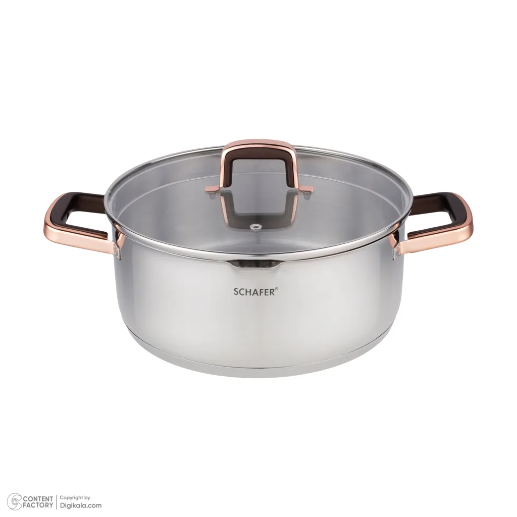 سرویس پخت و پز 18 پارچه شفر مدل compact bronz