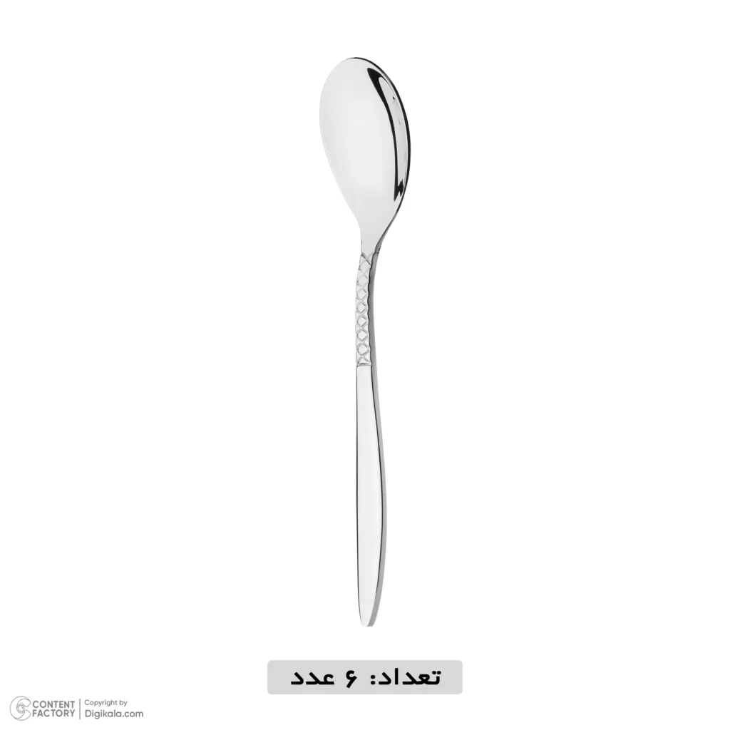 قاشق مربا خوری بیوتی هوم مدل 161 اکونومی مجموعه 6 عددی