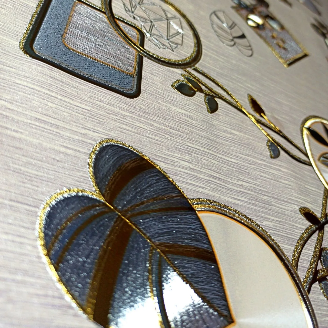 سفره 24 نفره مدل پشت نخی گلد کد A100-T500