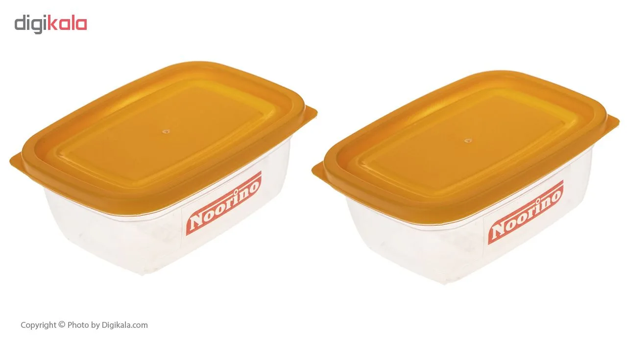 ظرف نگهدارنده نورینو مدل آیرینادو بسته 2 عددی