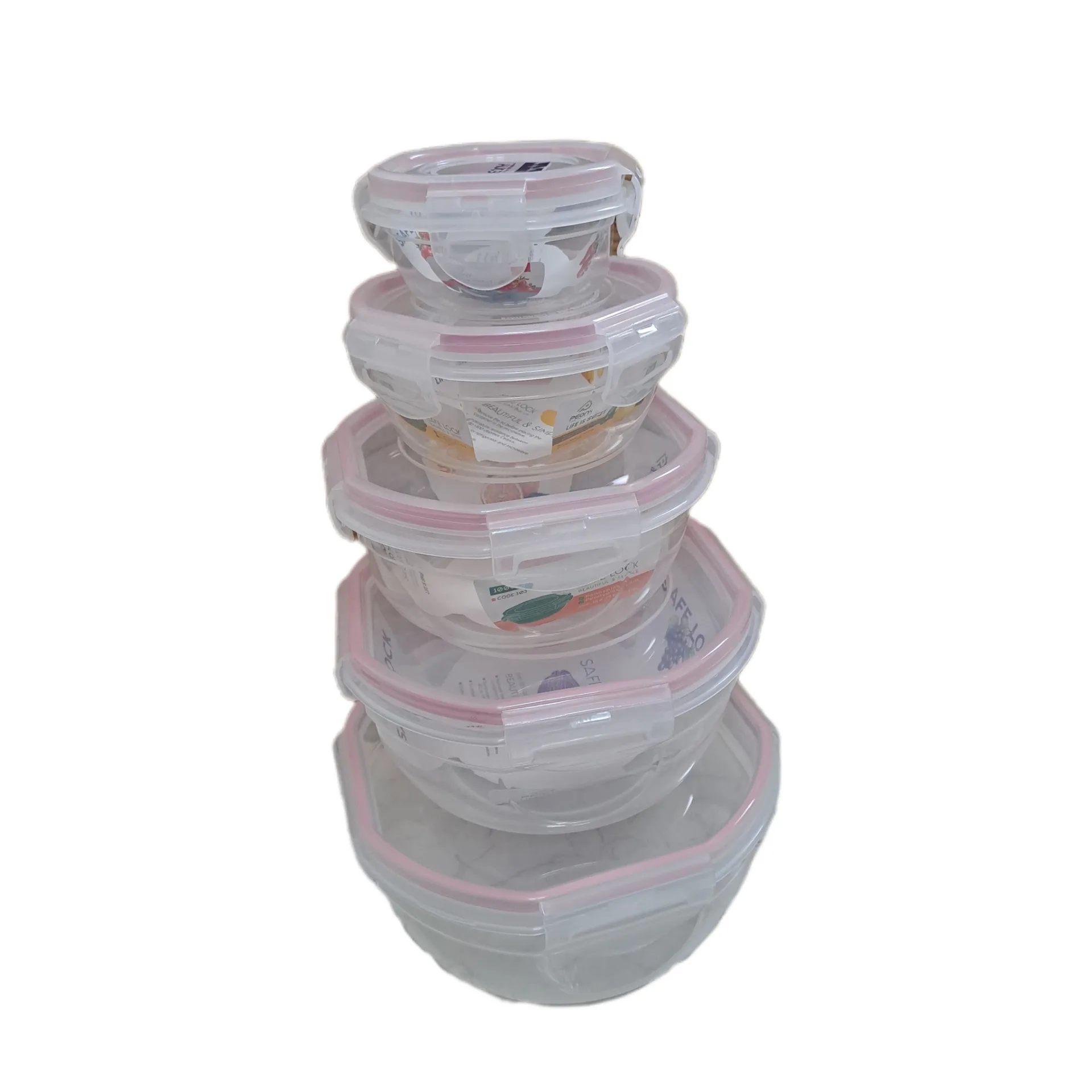 ظرف نگهدارنده مدل پیونی مجموعه 5 عددی